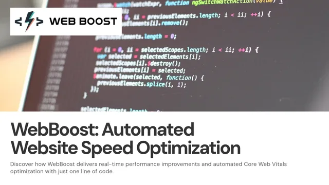 Inside WebBoost: Smarter Speed Automation cover