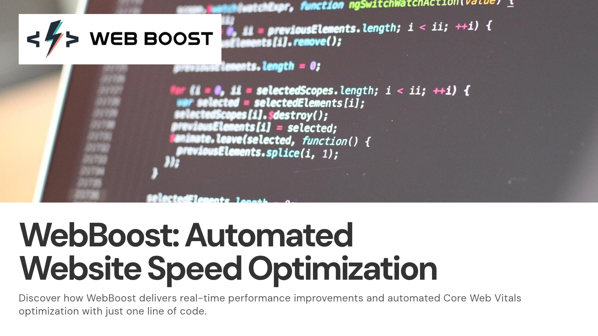 Inside WebBoost: Smarter Speed Automation cover